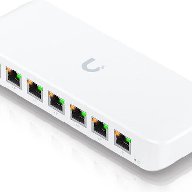 Ubiquiti Ultra-60W Unmanaged L2 PoE+ Switch με 8 Θύρες Gigabit (1Gbps) Ethernet