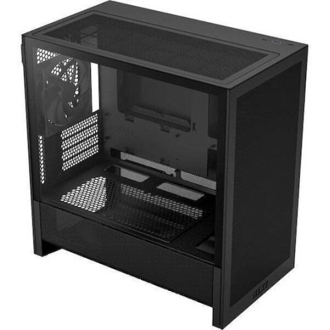 NZXT H3 Flow Midi Tower Κουτί Υπολογιστή με Πλαϊνό Παράθυρο Μαύρο