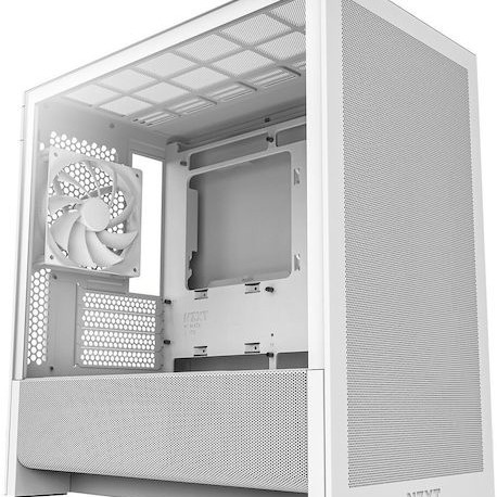 NZXT H3 Flow Midi Tower Κουτί Υπολογιστή με Πλαϊνό Παράθυρο Λευκό