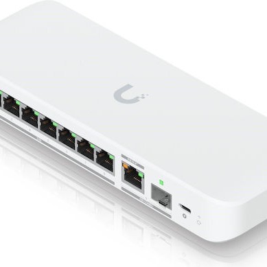 Ubiquiti Flex 2.5G Managed L2 PoE+ Switch με 8 Θύρες Ethernet