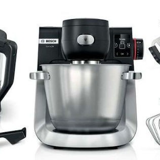 Bosch Κουζινομηχανή 1600W με Ανοξείδωτο Κάδο 5.5lt