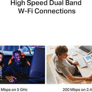 Mercusys Nano v1 Ασύρματος USB Αντάπτορας Δικτύου 650Mbps