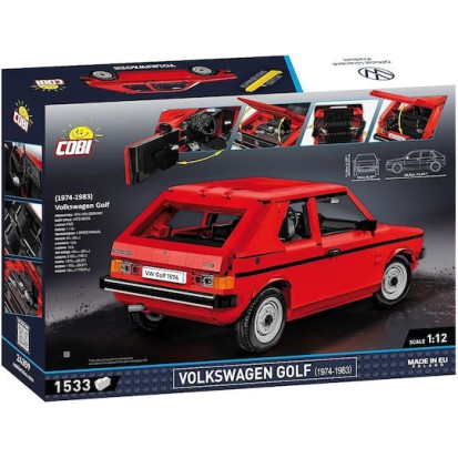 Cobi Τουβλάκια Volkswagen Golf για 6+ Ετών 1533τμχ