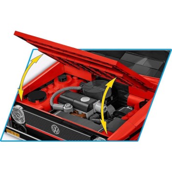 Cobi Τουβλάκια Volkswagen Golf για 6+ Ετών 1533τμχ