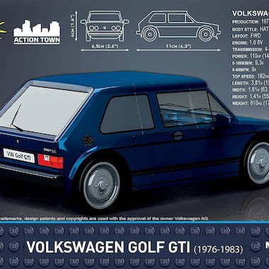 Cobi Τουβλάκια Cars για 6+ Ετών 68τμχ