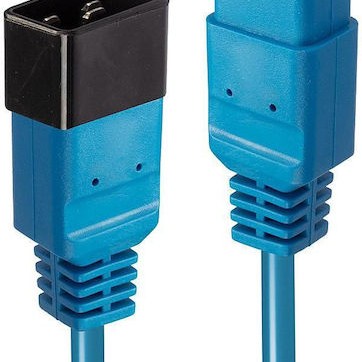 Lindy IEC C19 - IEC C20 Cable 1m Μπλε 30120