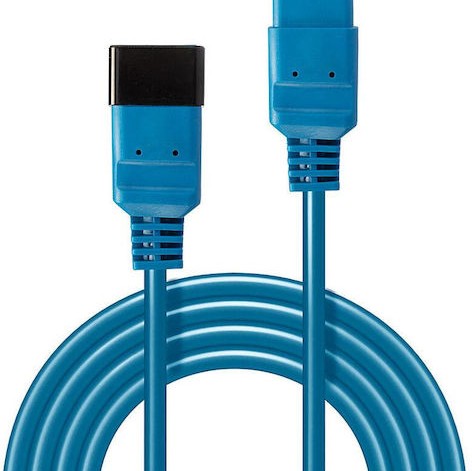 Lindy IEC C19 - IEC C20 Cable 1m Μπλε 30120