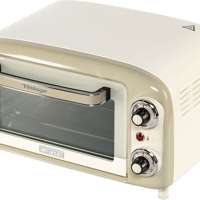 Ariete Oven Ηλεκτρικό Φουρνάκι 10lt Χωρίς Εστίες Μπεζ
