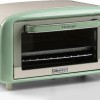 Ariete Vintage Mini Ηλεκτρικό Φουρνάκι 10lt Χωρίς Εστίες Πράσινο