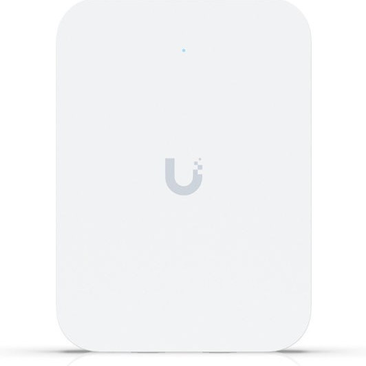 Ubiquiti U7 In-Wall WiFi Mesh Network Access Point Wi‑Fi 7 Dual Band (2.4 & 5GHz) για Εξωτερική τοποθέτηση
