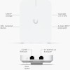 Ubiquiti U7 In-Wall WiFi Mesh Network Access Point Wi‑Fi 7 Dual Band (2.4 & 5GHz) για Εξωτερική τοποθέτηση