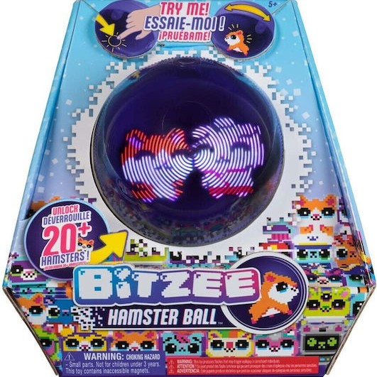 Spin Master Παιχνίδι Μινιατούρα Bitzee Interactive Hamster Ball για 5+ Ετών