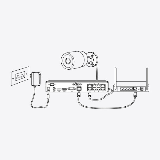 Reolink P330 IP Κάμερα Παρακολούθησης 4K Αδιάβροχη με Αμφίδρομη Επικοινωνία και Φακό 2.8mm
