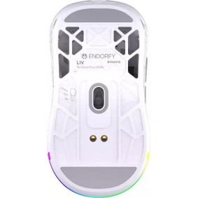 Endorfy LIV Ασύρματο Gaming Ποντίκι 12000 DPI Λευκό