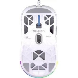 Endorfy LIV Gaming Ποντίκι 12000 DPI Λευκό