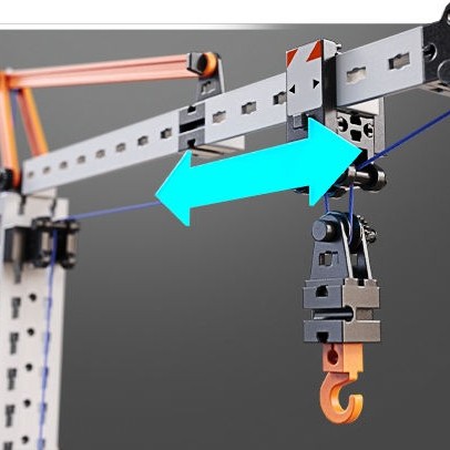 Fischer Technik Γερανός για 7+ Ετών