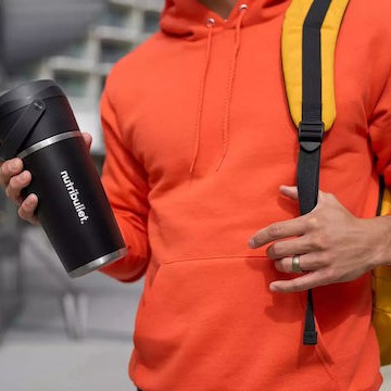 NutriBullet Μπλέντερ για Smoothies 0.59lt Μαύρο NBP016B