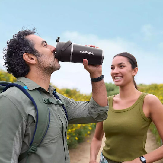 NutriBullet Μπλέντερ για Smoothies 0.59lt Μαύρο NBP016B