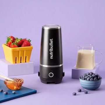 NutriBullet Μπλέντερ για Smoothies 0.59lt Μαύρο NBP016B