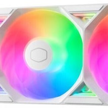 CoolerMaster SickleFlow Edge 360 Case Fan 120mm με ARGB Φωτισμό και Σύνδεση 4-Pin PWM Λευκό