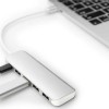 Digitus USB 3.0 Hub 5 Θυρών με σύνδεση USB-C & Θύρα Φόρτισης Ασημί