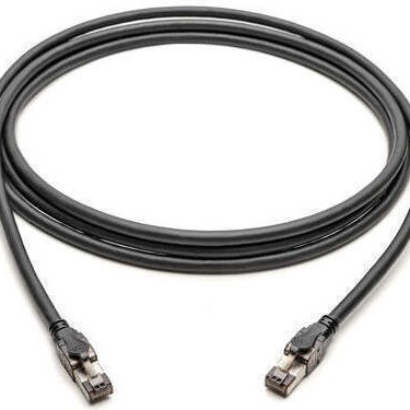 Digitus S/FTP Καλώδιο Δικτύου Ethernet 1m Μαύρο 1τμχ