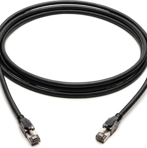 Digitus S/FTP Cat.6 Καλώδιο Δικτύου Ethernet 2m Μαύρο 1τμχ