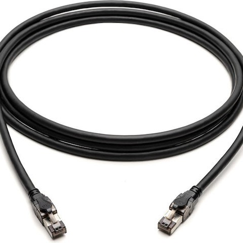 Digitus S/FTP Cat.6 Καλώδιο Δικτύου Ethernet 2m Μαύρο 1τμχ