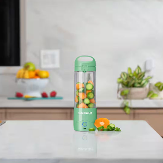NutriBullet Μπλέντερ με Κανάτα Tritan 475 ml 7.4V Light Green NBP003LG