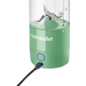 NutriBullet Μπλέντερ με Κανάτα Tritan 475 ml 7.4V Light Green NBP003LG
