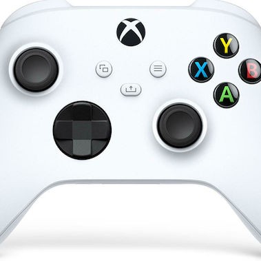 Microsoft Xbox Series Controller QAS-00009 Ασύρματο Robot White