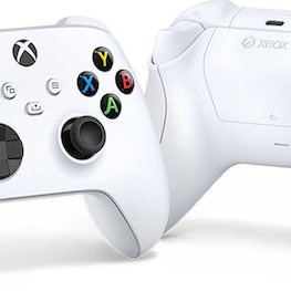 Microsoft Xbox Series Controller QAS-00009 Ασύρματο Robot White