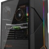 Krux Astral Gaming Midi Tower Κουτί Υπολογιστή με Πλαϊνό Παράθυρο και RGB Φωτισμό Μαύρο