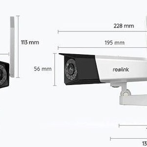 Reolink Duo Series W730 IP Dual Κάμερα Παρακολούθησης Wi-Fi 4K Αδιάβροχη με Αμφίδρομη Επικοινωνία