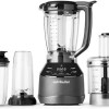 NutriBullet Μπλέντερ με Πλαστική Κανάτα 1.8 lt 1500W Μαύρο NBF580B