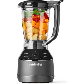 NutriBullet Μπλέντερ με Πλαστική Κανάτα 1.8 lt 1500W Μαύρο NBF580B