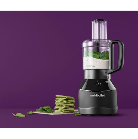 NutriBullet Μπλέντερ με Πλαστική Κανάτα 1.8 lt 1500W Μαύρο NBF580B