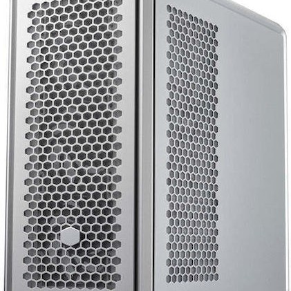 CoolerMaster Masterframe 600 Gaming Midi Tower Κουτί Υπολογιστή με Πλαϊνό Παράθυρο Ασημί