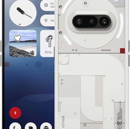 Nothing Phone (3a) 5G Dual SIM (8/128GB) Λευκό