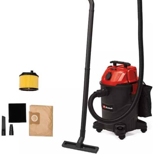 Einhell Σκούπα Υγρών / Στερεών με Πλαστικό Κάδο