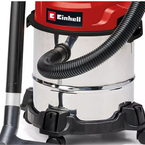 Einhell Σκούπα Υγρών / Στερεών 1250W με Ανοξείδωτο Κάδο 12lt
