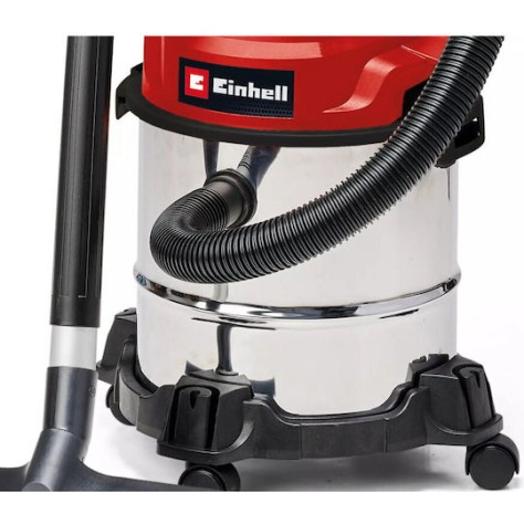 Einhell Σκούπα Υγρών / Στερεών 1250W με Ανοξείδωτο Κάδο 12lt