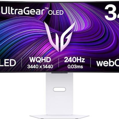 LG 34GX90SA-W Ultrawide OLED HDR Curved Monitor 34
