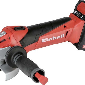 Einhell TE-AG 18/115 Li Kit Τροχός 115mm Μπαταρίας 1x3Ah