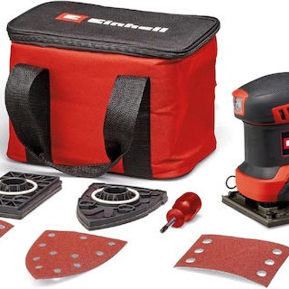 Einhell TE-OS 18/113 3X Li Παλμικό Τριβείο 18V Solo με Σύστημα Αναρρόφησης