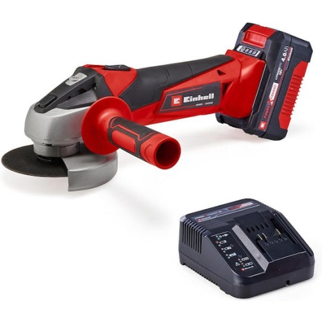 Einhell TC-AG 18/115 Li Τροχός 115mm Μπαταρίας 1x4Ah