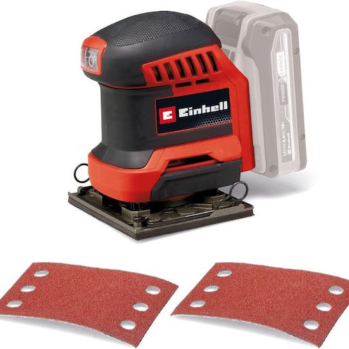 Einhell TE-OS 18/113 Li Παλμικό Τριβείο 18V Solo με Σύστημα Αναρρόφησης