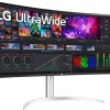 LG 40WP95XP-W Ultrawide IPS HDR Curved Monitor 39.7