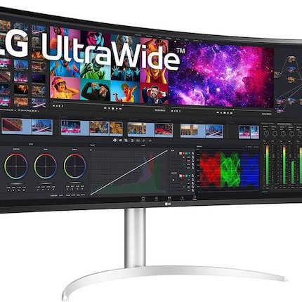 LG 40WP95XP-W Ultrawide IPS HDR Curved Monitor 39.7