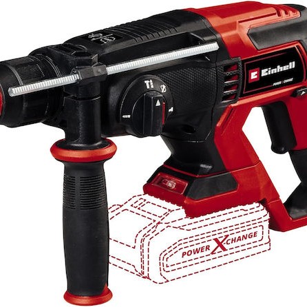 Einhell Κρουστικό Σκαπτικό Πιστολέτο Μπαταρίας 18V Solo με Υποδοχή SDS Plus